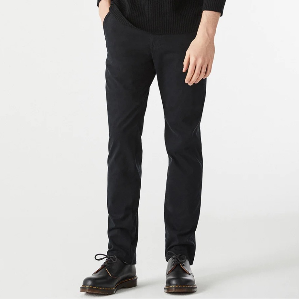Men’s AG black khaki jeans
